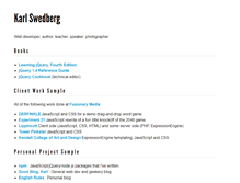 Tablet Screenshot of karlswedberg.com